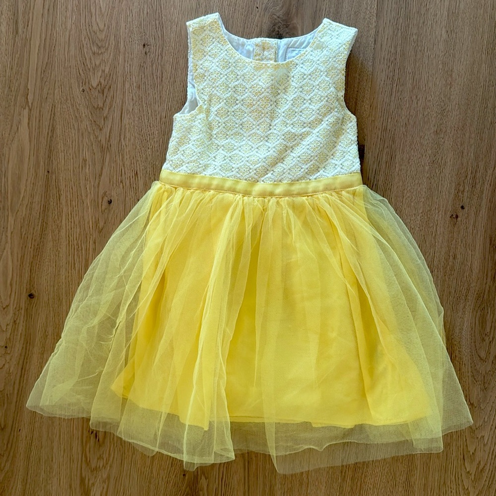 Dressed Up by Gymboree yellow dress